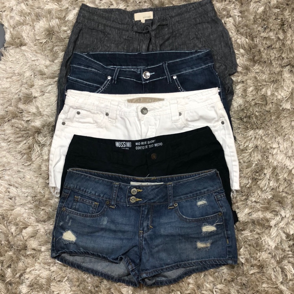 Lot / Bundle of Size 4 Shorts (3 shorts + 1 skirt)